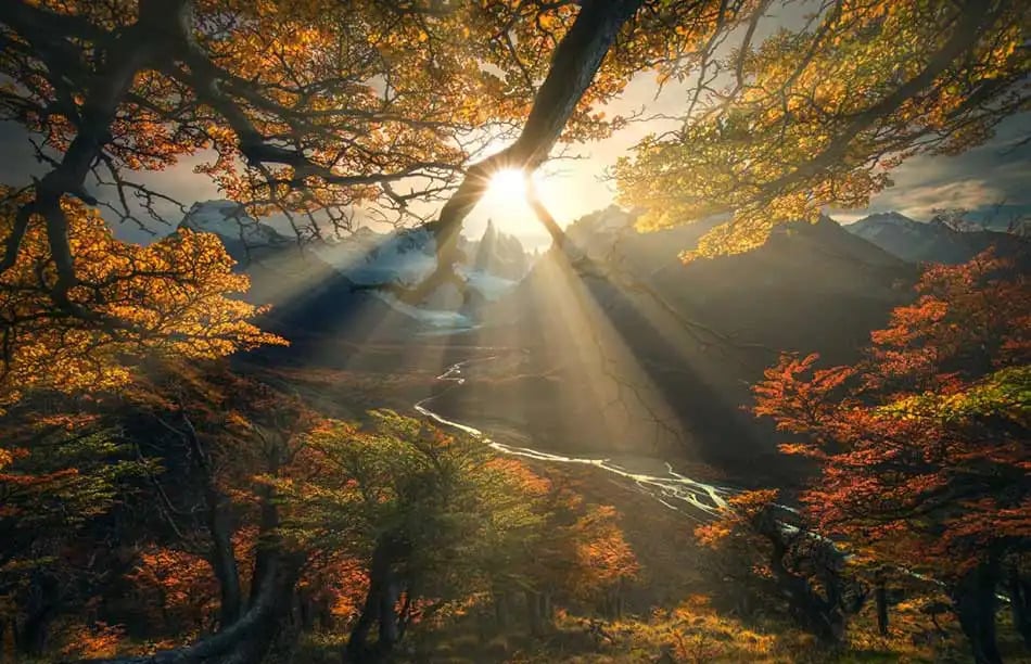 create realistic sun rays in your photos