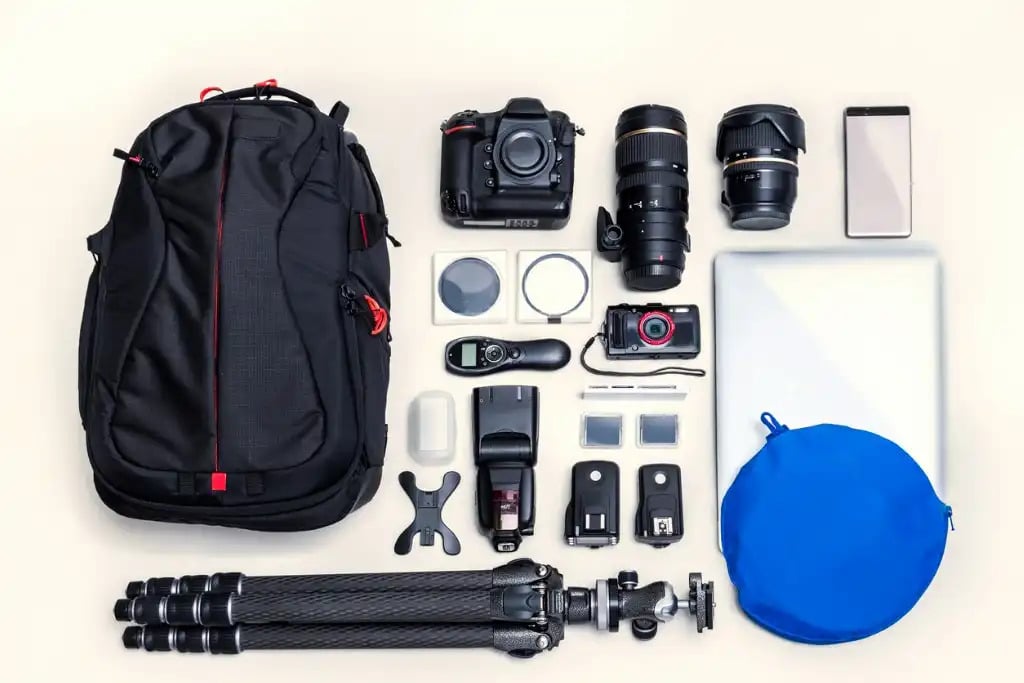 Basic shop photography gear