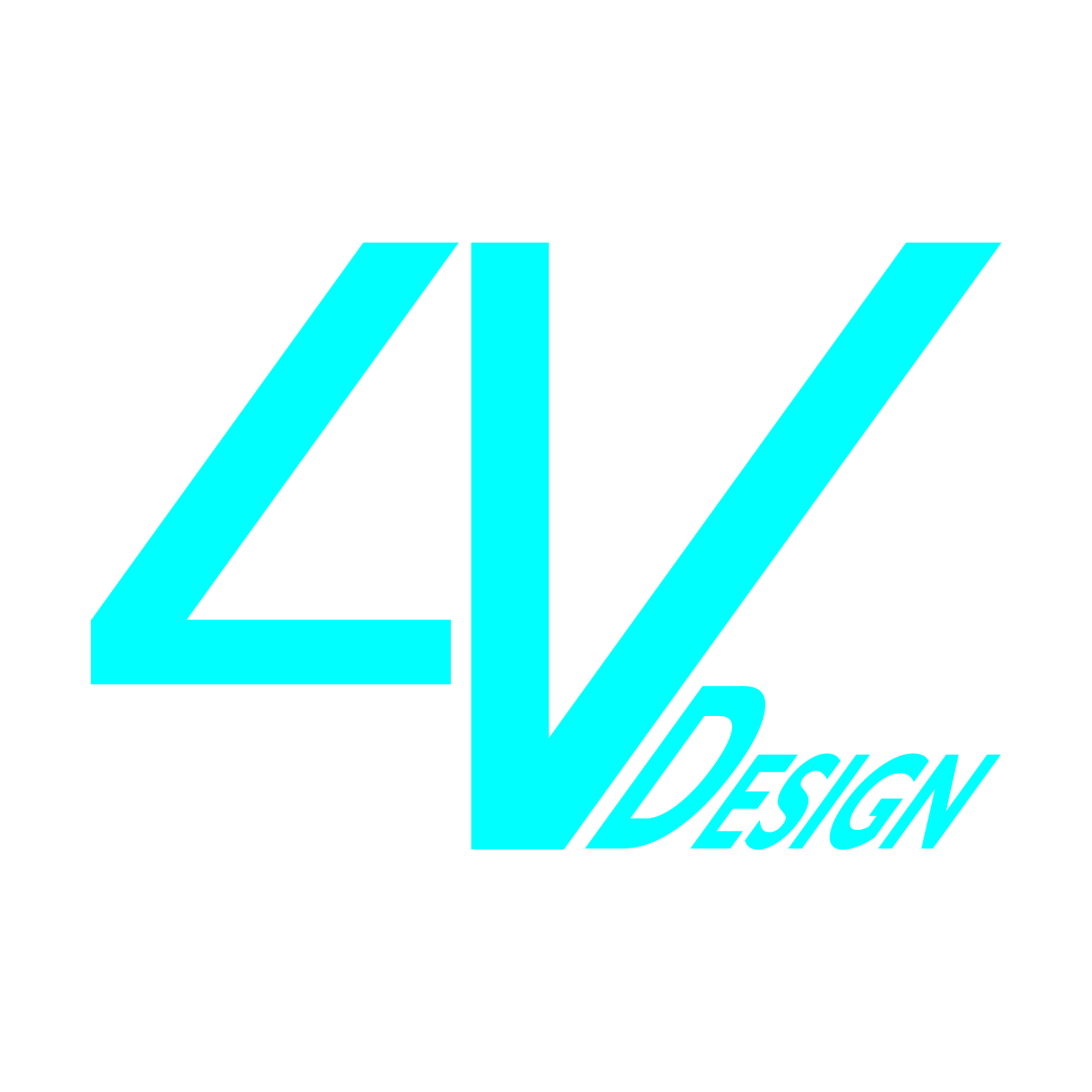 4V Design Logo